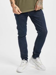 Jean skinny stretch confortable 2Y Premium pour homme, en coton bleu