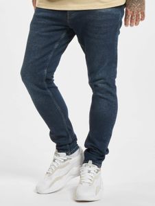lässige 2Y Premium Herren Jeans Skinny Fit mit Baumwolle Blau