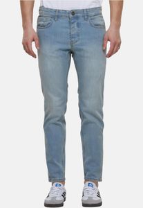 Pantalones vaqueros modernos 2Y Premium para hombre, elásticos, ajustados, de algodón azul