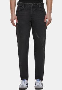Comfortable 2Y Premium Men's Stretch Jeans with Cotton, Black