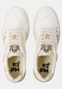 Eleganti sneakers unisex MoEa, bianco/beige