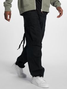 Pantalones vaqueros modernos Brandit para hombre, de algodón, color negro.