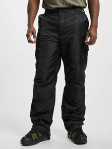 bequeme Brandit Herren Jeans gefüttert Schwarz