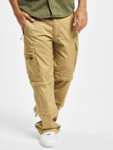 moderne Brandit Herren Jeans gefüttert Beige