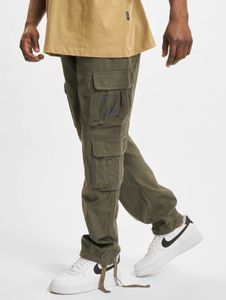 Jean homme Brandit moderne, coupe slim, poches, coton, kaki