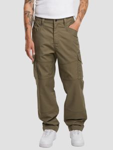 lässige Brandit Herren Jeans Stretch Reißverschluss Khaki