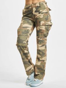 Stylish Brandit women's jeans with cotton camouflage