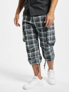 Casual Brandit men's shorts with zipper pockets, cotton, grey