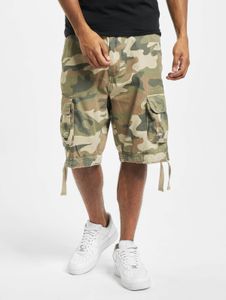 Summer Brandit men's shorts with zippers, pockets, and camouflage