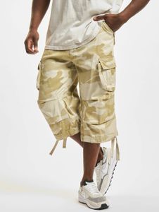 Lightweight Brandit men's shorts with zipper pockets, cotton camouflage