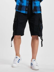 Casual Brandit men's shorts with cotton, black