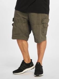 Pantaloncini da uomo Brandit leggeri con coulisse e tasche, in cotone, color kaki