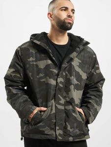 Modern Brandit men's jacket with zipper, Velcro closure, camouflage