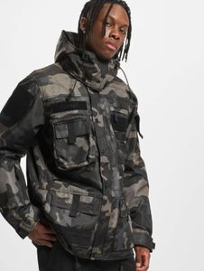 Veste homme Brandit élégante avec fermetures éclair, poches et motif camouflage