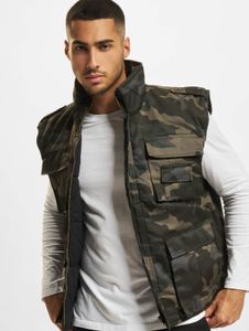 Modern Brandit men's jacket with zipper, Velcro closure, camouflage
