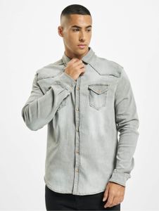 Polo stretch pour homme Modern Brandit en coton gris