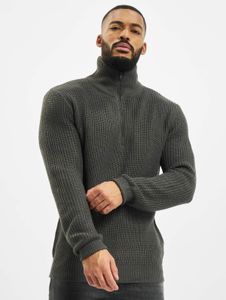 Sudadera informal para hombre de la marca Brandit, con cremallera y bolsillos, color gris.