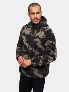 sencilla chaqueta de camuflaje para hombre Brandit