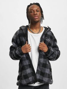 Chaqueta informal Brandit para hombre, negra