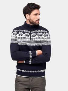 Felpa casual da uomo Brandit in pile, blu navy