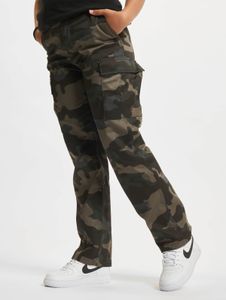 stylische Brandit Unisex Jeans Reißverschluss Taschen Camouflage