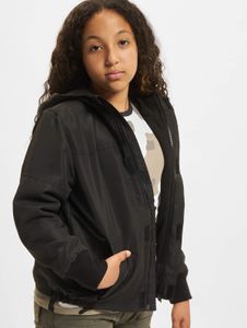 stylische Brandit Unisex Jacke Schwarz