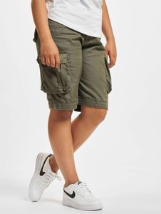 Short unisexe confortable Brandit avec cordon de serrage et fermeture éclair, kaki