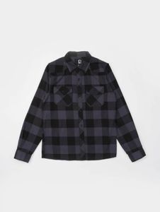 Polo unisex Modern Brandit con tasche, in cotone, nera
