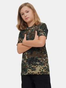 Casual Brandit unisex T-shirt with cotton camouflage