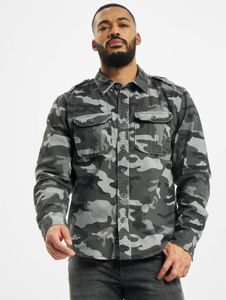 Comfortable Brandit men's polo shirt with cotton camouflage