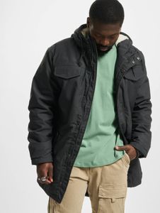 Giacca casual da uomo Brandit con cerniere e tasche, grigia