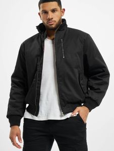 Functional Brandit men's jacket with zippers and pockets, black