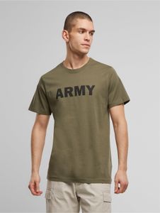 bequemes Brandit Herren T-Shirt 160 g/m² mit Baumwolle Khaki