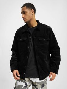 Veste élégante en velours côtelé pour homme Brandit, doublée de coton noir.