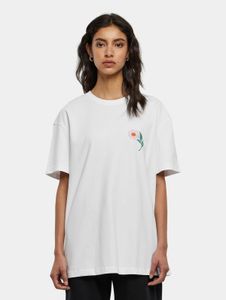 Comfortable Days Beyond women's oversized t-shirt, 220 g/m², cotton, white