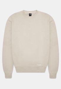 Sweat-shirt homme doux à coupe ajustée, en coton gris