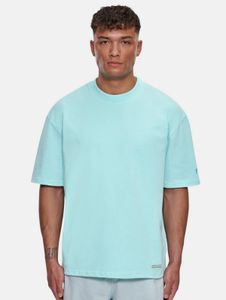 modernes Bazix Republiq Herren T-Shirt mit Baumwolle Blau