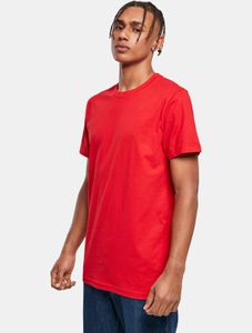 modernes Build Your Brand Herren T-Shirt 180 g/m² mit Baumwolle Rot