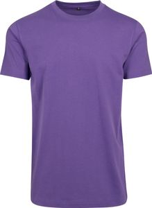 modernes Build Your Brand Herren T-Shirt 180 g/m² mit Baumwolle Violett