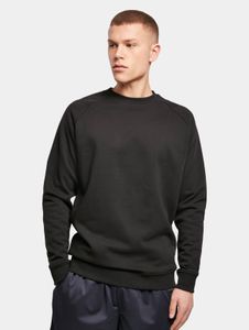 sporty Build Your Brand men's T-shirt with ribbed cuffs, 250 g/m² cotton, black