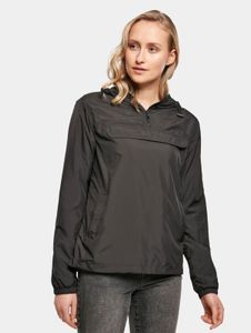 Simple Build Your Brand women's jacket with hood, 78 g/m², black
