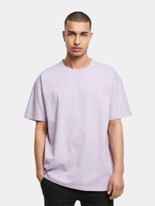 Camiseta moderna de manga larga para hombre "Build Your Brand", 240 g/m², algodón, color morado.