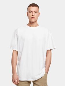 Camiseta moderna de manga larga para hombre "Build Your Brand", 240 g/m², algodón, blanca.