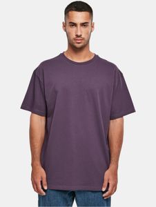 Camiseta moderna de manga larga para hombre "Build Your Brand", 240 g/m², algodón, color morado.