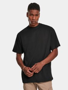 lässiges Build Your Brand Herren T-Shirt Oversize 190 g/m² mit Baumwolle Schwarz