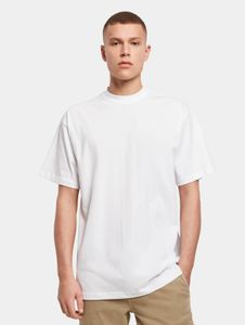 sportliches Build Your Brand Herren T-Shirt Oversize 190 g/m² mit Baumwolle Weiß