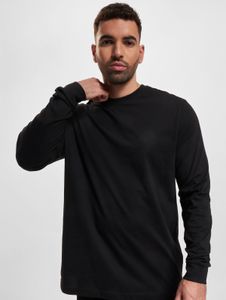 Sudadera de punto acanalado para hombre Soft Build Your Brand, 180 g/m², con algodón, color negro.