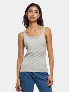 modernes Build Your Brand Damen T-Shirt Stretch Slim Fit 180 g/m² mit Baumwolle Grau