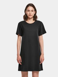 Camiseta cómoda para mujer "Build Your Brand", 200 g/m², algodón, negra.