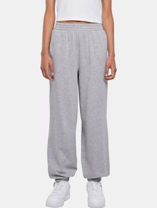 Pantaloni casual da donna Build Your Brand, 300 g/m², cotone, grigio